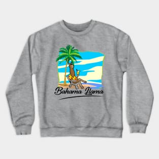 Bahama Llama Crewneck Sweatshirt